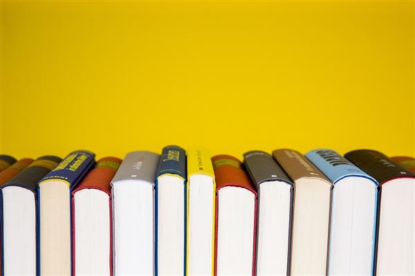 book spines